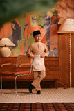 Baju Melayu Kids Majestic Bespoke Fit - Cuban Sand