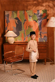 Baju Melayu Kids Majestic Bespoke Fit - Cuban Sand