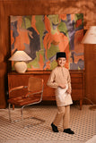 Baju Melayu Kids Majestic Bespoke Fit - Cuban Sand