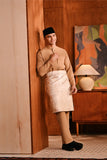 Baju Melayu Majestic Bespoke Fit - Latte