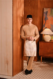 Baju Melayu Majestic Bespoke Fit - Latte