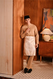 Baju Melayu Majestic Bespoke Fit - Latte