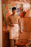 Baju Melayu Majestic Bespoke Fit - Latte