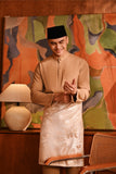 Baju Melayu Majestic Bespoke Fit - Latte