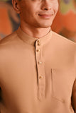 Baju Melayu Majestic Bespoke Fit - Latte