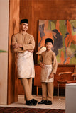 Baju Melayu Majestic Bespoke Fit - Latte