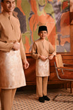 Baju Melayu Kids Majestic Bespoke Fit - Latte