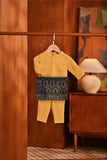 Baju Melayu Babies Majestic Bespoke Fit - Misted Yellow