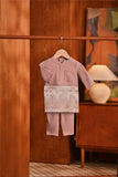 Baju Melayu Babies Majestic Bespoke Fit - Ash Rose