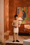 Baju Melayu Kids Majestic Bespoke Fit - Latte