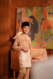 Baju Melayu Kids Majestic Bespoke Fit - Latte