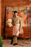 Baju Melayu Majestic Bespoke Fit - Safari