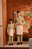 Baju Melayu Majestic Bespoke Fit - Safari