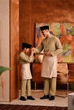 Baju Melayu Kids Majestic Bespoke Fit - Safari