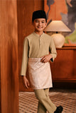 Baju Melayu Kids Majestic Bespoke Fit - Safari