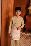 Baju Melayu Kids Majestic Bespoke Fit - Safari