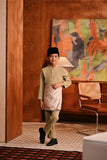 Baju Melayu Kids Majestic Bespoke Fit - Safari