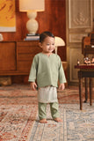 Baju Melayu Babies Teluk Belanga Smart Fit - Pistachio