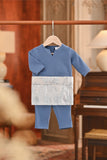 Baju Melayu Babies Teluk Belanga Smart Fit - Coronet Blue