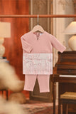 Baju Melayu Babies Teluk Belanga Smart Fit - Rose Tan
