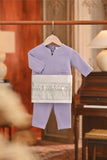 Baju Melayu Babies Teluk Belanga Smart Fit - Heirloom Lilac