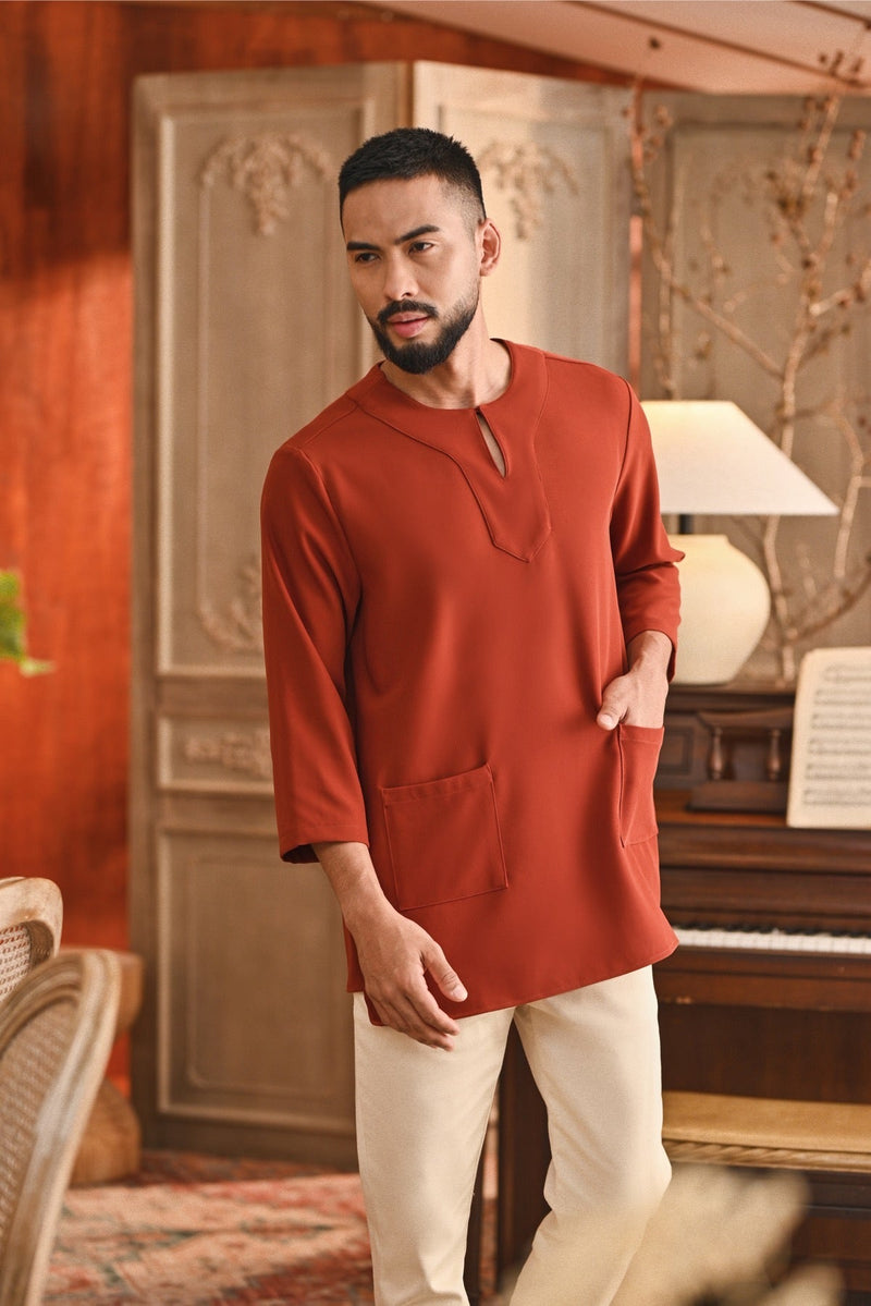 Kurta Marrakesh Pesak Relaxed Fit - Picante