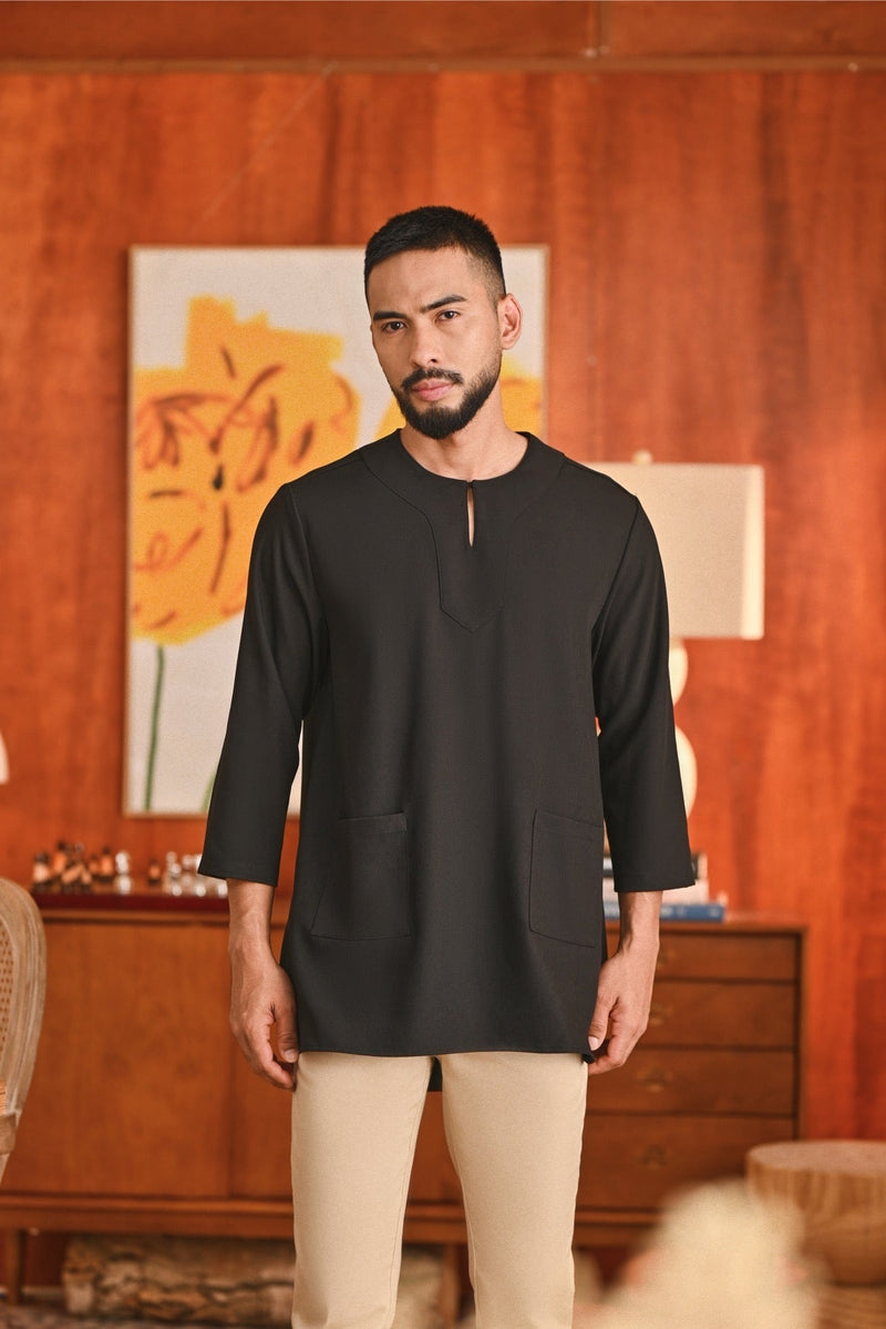 Kurta Marrakesh Pesak Relaxed Fit - Black