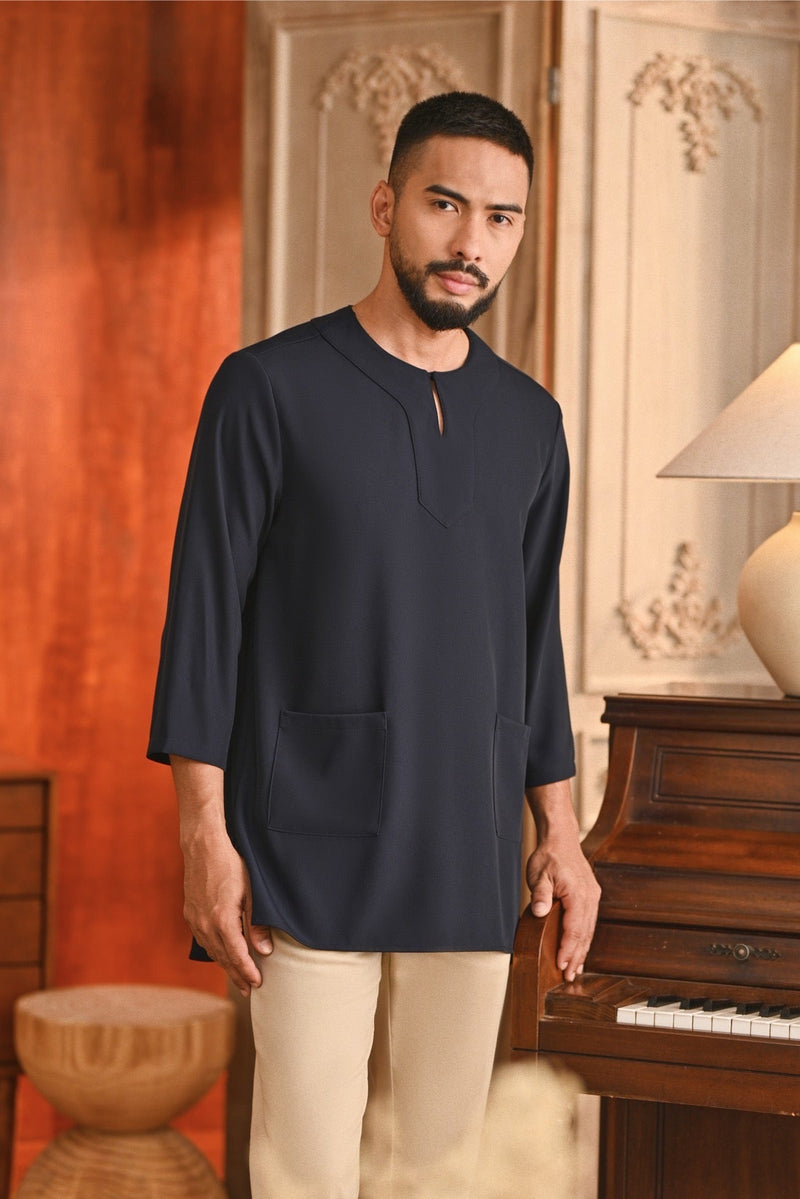 Kurta Marrakesh Pesak Relaxed Fit - Dark Navy