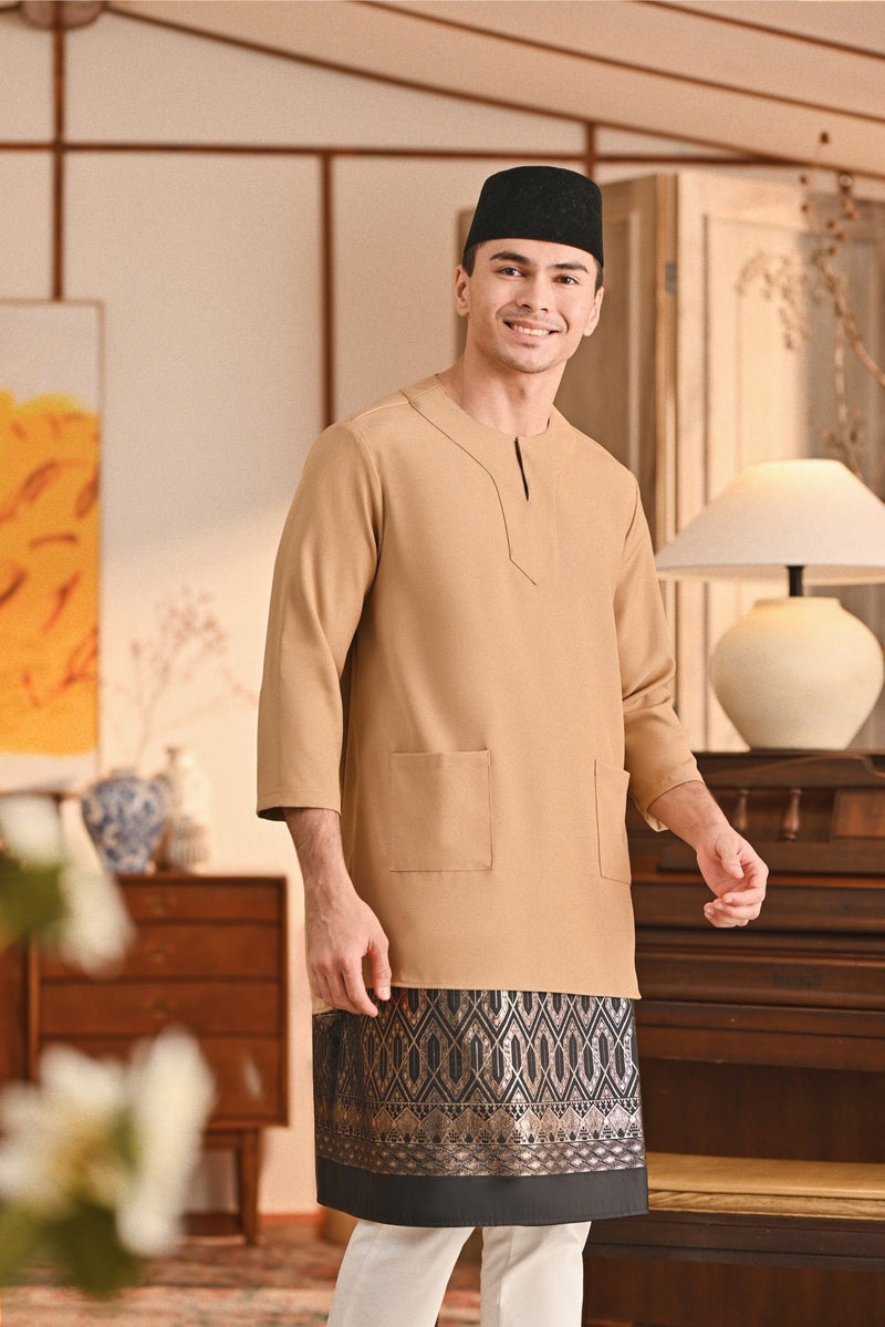Kurta Marrakesh Pesak Relaxed Fit - Latte