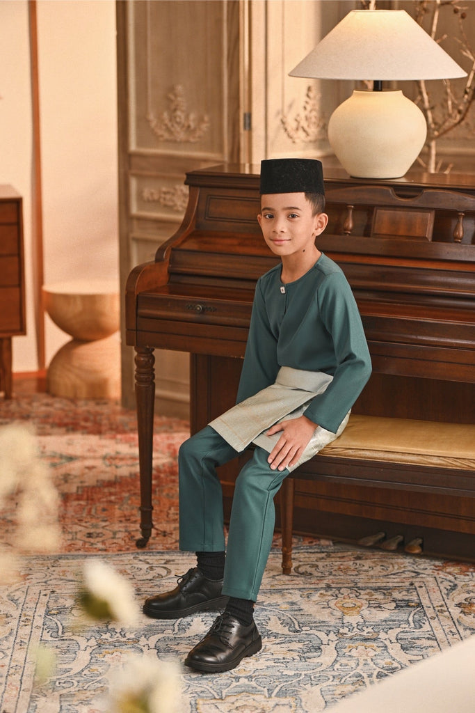 Baju Melayu Kids Teluk Belanga Smart Fit - Bayou