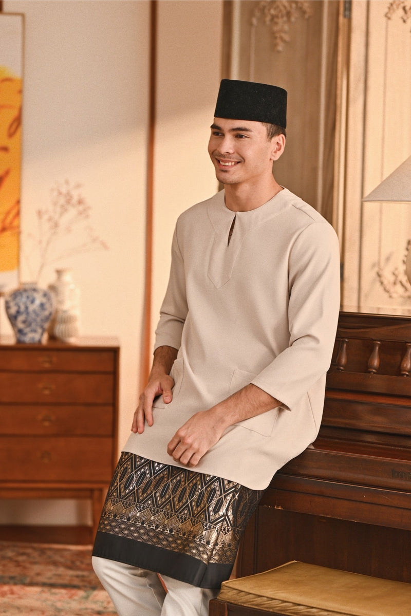 Kurta Marrakesh Pesak Relaxed Fit - Nude