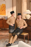 Baju Melayu Teluk Belanga Smart Fit - Latte