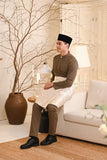 Baju Melayu Luxury Bespoke Fit - Teakwood