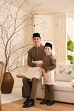 Baju Melayu Luxury Bespoke Fit - Teakwood