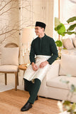 Baju Melayu Luxury Bespoke Fit - Emerald Green