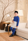 Baju Melayu Kids Light Bespoke Fit - Classic Blue