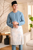 Baju Melayu Teluk Belanga Smart Fit - Artic Blue