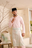 Baju Melayu Teluk Belanga Smart Fit - Pearl Pink