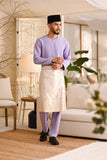 Baju Melayu Teluk Belanga Smart Fit - Lavender