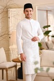 Baju Melayu Natural Cotton Bespoke Fit - White