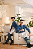 Baju Melayu Kids Luxury Bespoke Fit - Teal