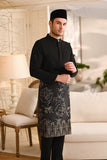 Baju Melayu Luxury Bespoke Fit - Black