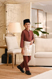 Baju Melayu Kids Light Bespoke Fit - Mangosteen