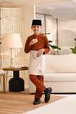 Baju Melayu Kids Luxury Bespoke Fit - Spice Red