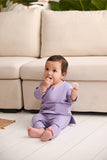 Baju Melayu Babies Teluk Belanga Smart Fit - Lavender