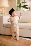 Baju Melayu Babies Teluk Belanga Smart Fit - Khaki