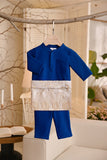 Baju Melayu Babies Light Bespoke Fit - Classic Blue