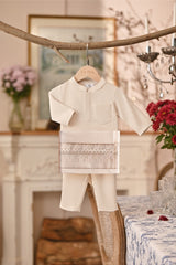 Baju Melayu Babies Majestic Bespoke Fit - Whisper White