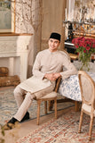 Baju Melayu Luxury Bespoke Fit - Safari