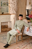Baju Melayu Luxury Bespoke Fit - Desert Sage
